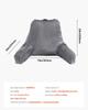 Reading Pillow Large Size Bed Pillow with Shredded Memory Foam Washable