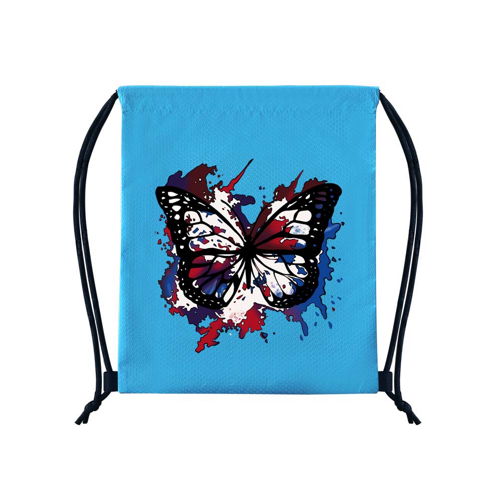 Şık ve Hafif 34cm*40.5cm Dacron İpli Sırt Çantası Outdoor Sırt Çantası Bisiklet Sırt Çantası Spor Salonu Saklama Çantası