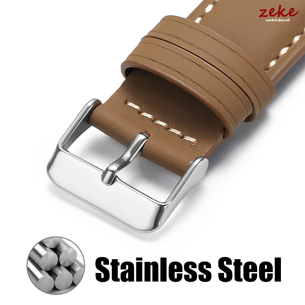 Vintage Brown Strap Quick Release Watch Band for Men Women Watchband Genuine Leather Watch Strap 18mm 20mm 22mm Replace Bracelet