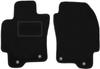 Black Front Floor Mats For: Jaguar X-Type Estate, Station Wagon, Sedan (2001-2009)