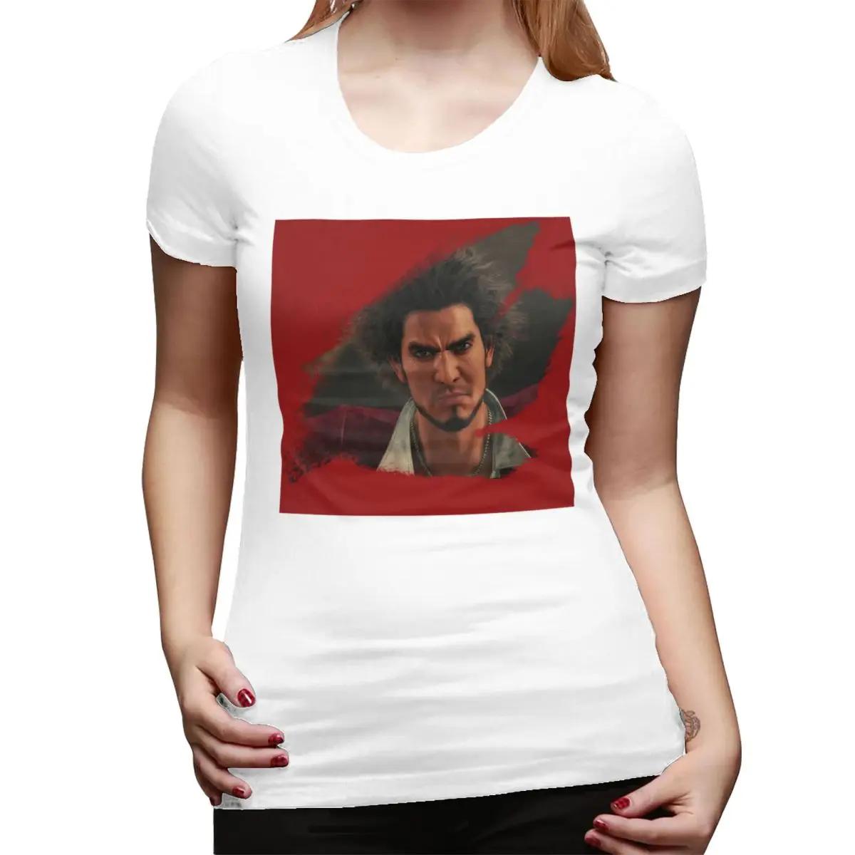 

Ichiban Kasuga Yakuza TShirt for Women ONeck Streetwear T Shirts Womens Tees Short Summer Clothes Tops S