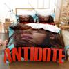 FLETCHER In Search Of The Antidote Dreamy Glow Portrait HD Print Bedding Set Duvet Cover + 2 Pillowcases Pop Teen Room Decor