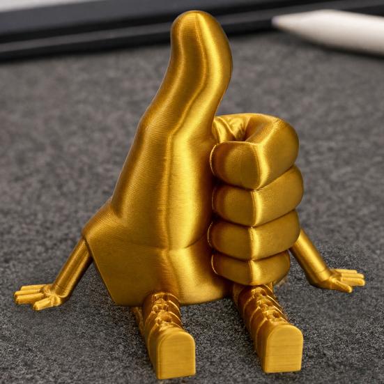 Desktop Ornament, 3D Printing One-Piece Molding with Smooth Surface, Movable Joints Adjustable Posture Figure for Healing Gift Home Decor