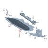 Mercedes W214 Main Floor Covering Compatible with 2145201100, 2145202300, 2145200600