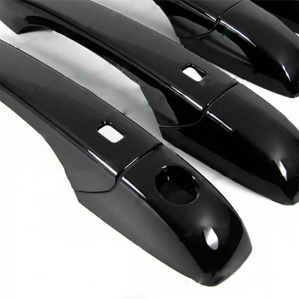 Automobilové příslušenství Lesklá černá Lesklá černá Kryty klik dveří Dlouhotrvající ochrana klik dveří Přesný střih pro Chrysler