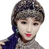 New Wide Brim Lace Muslim Women Instant Turban Bonnet Hat Islamic Arab Women's Head Wrap Hijab Breathable Eco-Friendly