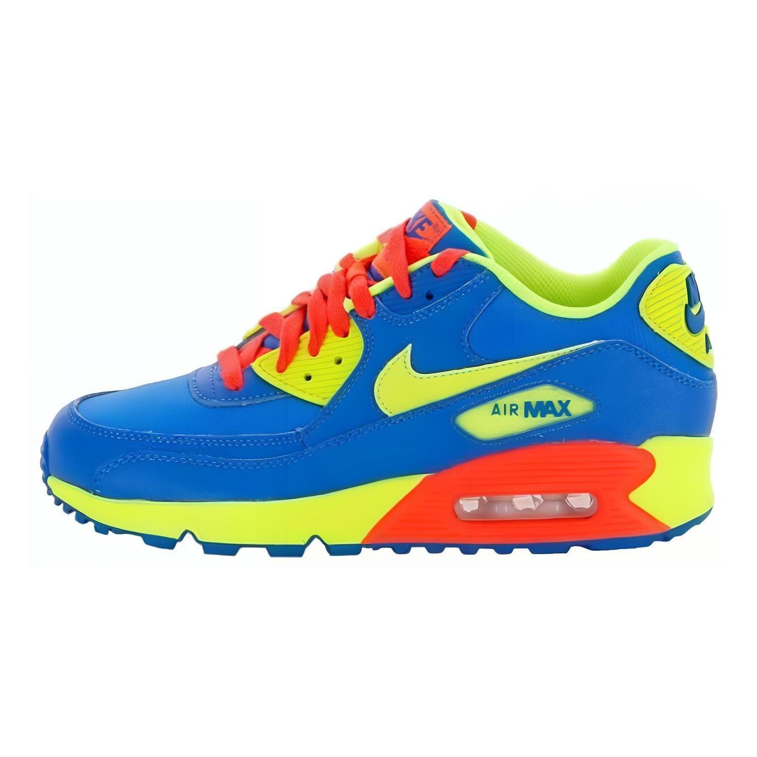(GS) Nike Air Max 90 Photo Blue Kids 307793-410 EU 36