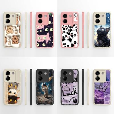 Für Xiaomi Poco M7 X7 X5 X3 X2 Pro C51 C71 C75 Handyhülle Niedliches Cartoon Panda Muster Hochwertige Stoßfeste Silikon Schutzhülle Für Xiaomi Capa