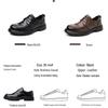 Men's British Style Business Leather Shoes - Comfortable, Versatile, Thick-Soled Formal Casual Footwear