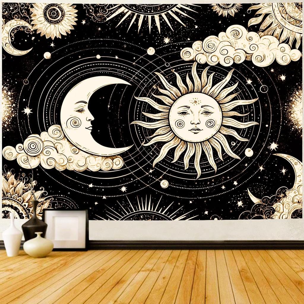 Tapestry Galaxy Universe Starry Sky Wall Hanging Tapestry Milky Outer Space Abstract Psychedelic Nebula Headboard for Bedroom