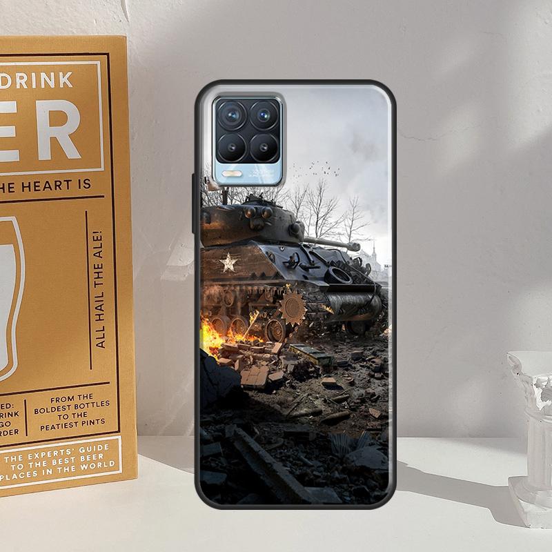 World Of Tanks Case For Realme 10 11 Pro Plus C55 C35 C33 C31 C30 C25s C21Y C15 C11 GT Neo 5 3 2T 3T Cover