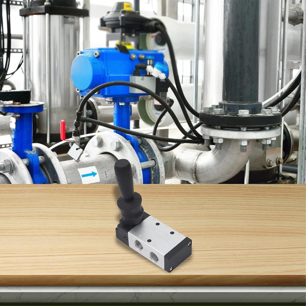 1x Air Valve 1pc 1pcs 2 Position 4H210-08 5 Port Control Hand Lever Pneumatic Pull 1/4Inch 1/4Inches Brand new