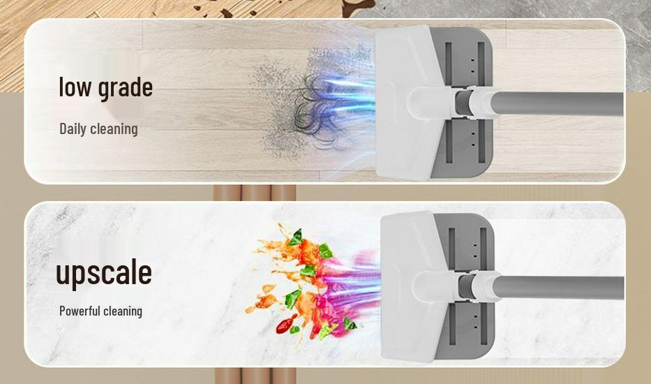 Handheld Wireless Vacuum Cleaner & Mop: Strong Suction, Wet/Dry, All-in-One Floor Washer