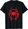 Marvel SpiderMan Into The SpiderVerse Red Icon TShirt Small