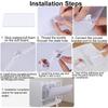 Window Air Conditioner Windshield Window Baffle Prevent Direct Blowing Universal Room Air Conditioner Cold Conditioning