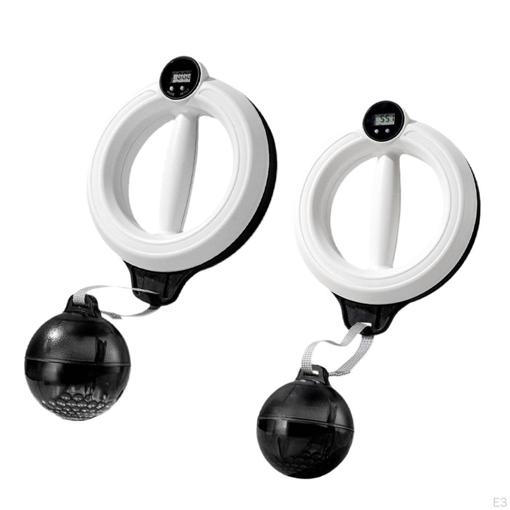 Bracelet, Portable Upper Body Fitness Device, Hand Crank Design, Rotating Training Ring