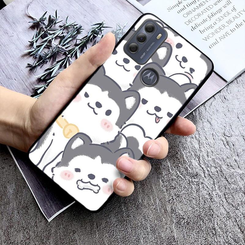 

Cute bay Animal Dog Fro Pig Phone Case For Moto G84 G22 G32 G42 G52 G62 G53 G72 G60 G60S G100 G10 G20 G30 G13 G50 G 5G G Pure Moto G52
