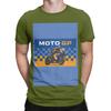 MotoGP Motorcycle Racing Design Funny 100 Cotton TShirt moto the gp Tees Tops For Unisex