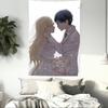 Japanese Anime Your Lie In April Printed Tapestry, Aesthetic Background Cloth For Bedroom Wall Decor