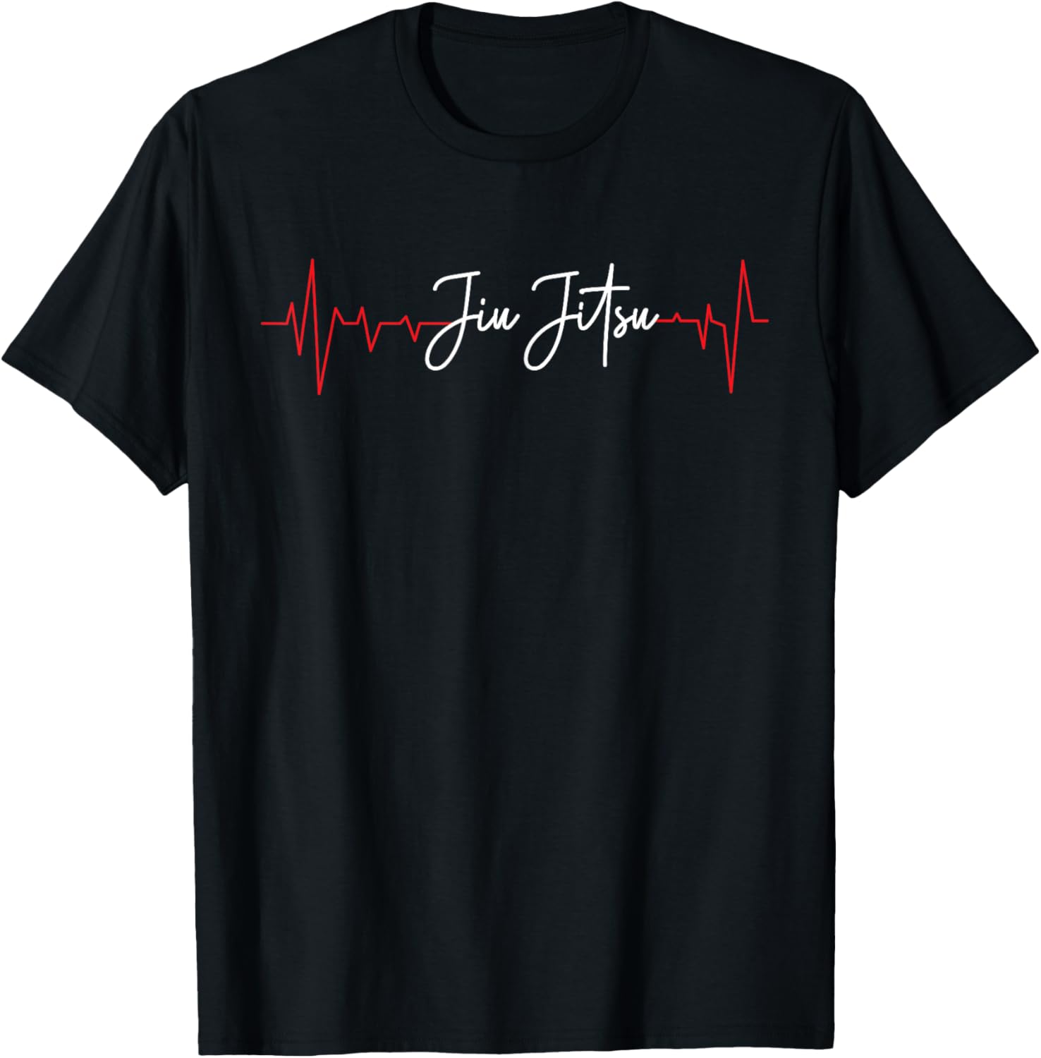 

Pulse Heartbeat Jiu Jitsu Martial Arts T-Shirt 100% Cotton O-Neck Short Sleeve Summer Casual Mens T-shirt Streetwear - Men s ... S разноцветный