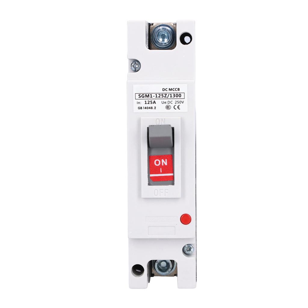 Întrerupător 1P MCCB Protecție baterie solară Izolator Protector 125A DC