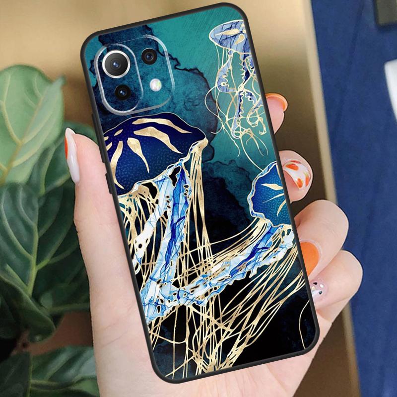 Magic Jellyfish Case For Xiaomi 13 14 11T 12T 13T Pro 12 Lite 12X POCO X3 X5 Pro F3 F4 X4 M5s C65 F5 Cover