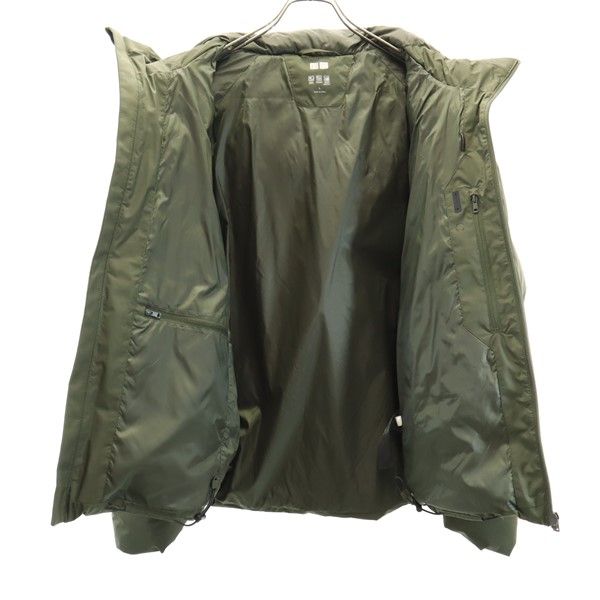 UNIQLO Long sleeve seamless Down jacket L Green system Men's Used