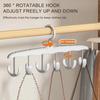 Innowacyjne Wieszaki na Akcesoria Odzieżowe Obrotowe Haczyki Wieszaki na Płaszcze na Torby Kapelusze Płaszcz Kamizelka