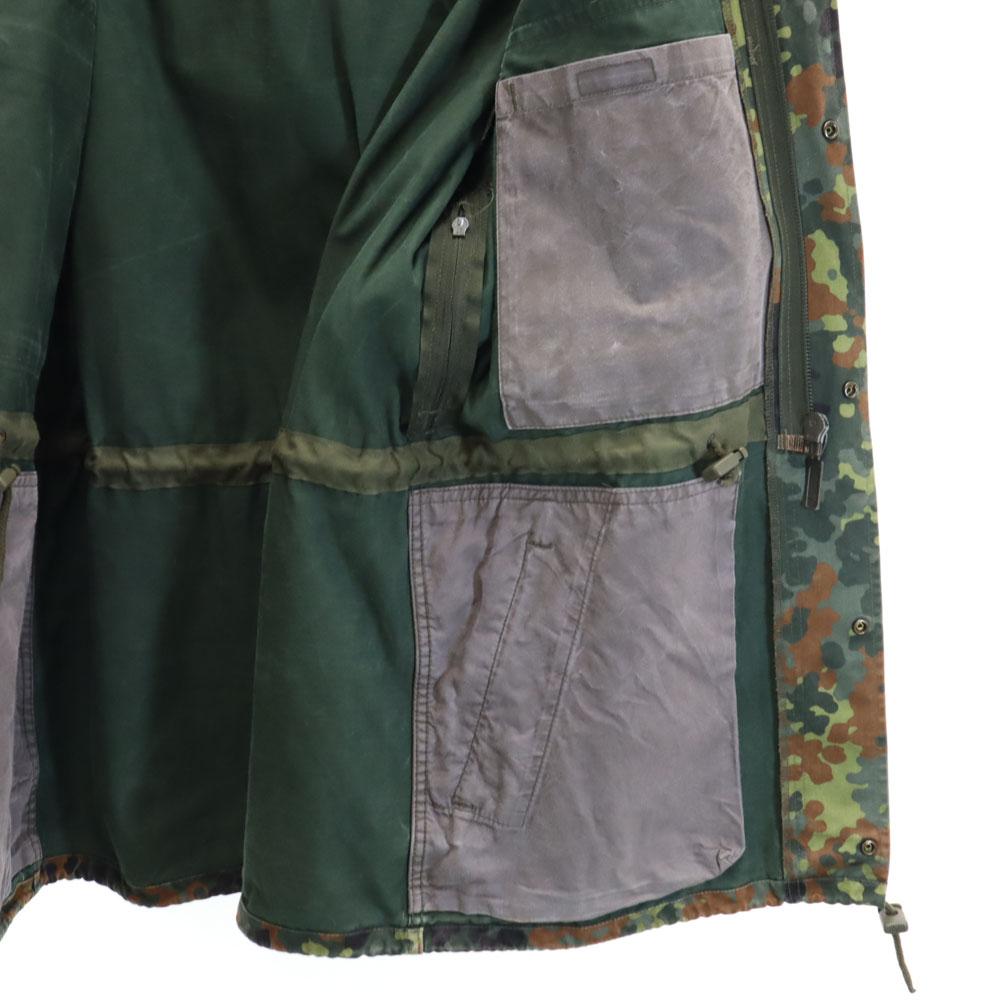GERMAN MILITARY 90s euro military flector camo Military jacket Hoodie Men's Used