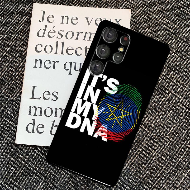 Cool Ethiopia Flag Case For Samsung Galaxy S25 Ultra S20 S21 S22 S23 S24 Ultra S9 S10 Plus S25 FE Back Cover