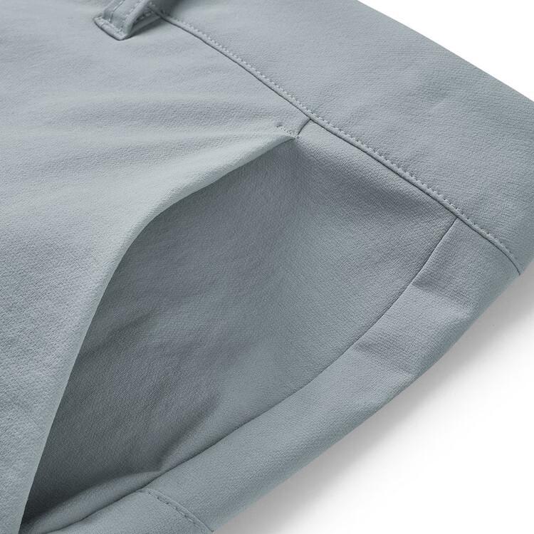 Skechers Solid Color Soft Comfortable Water Resistant Straight Leg Casual Pants Men bottoms Ultimate-Gray L324M082-028Q