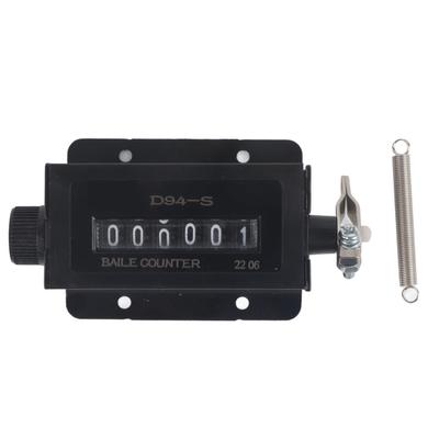 D94?S 0?999999 6 Digit Punch Counter Resettable Mechanical Pulling Counter
