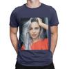 Emilia Clarke Orange Graphic 100 Cotton TShirt Emilia Clarke Tees Tops For Unisex