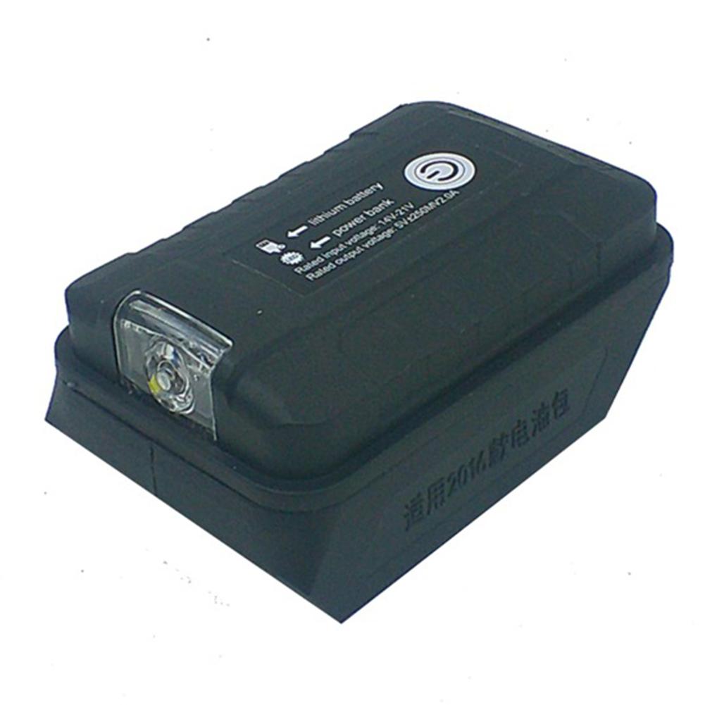 Battery Adapter for Dayi For A3 Lithium Battery with Light USB Charge Converter 5V 2A Overcurrent Safe Circuit