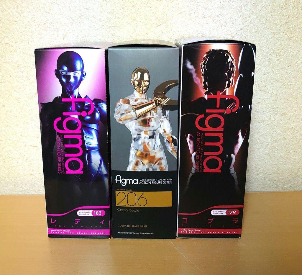 [USED] figma COBRA Space Cobra Lady Crystal Boy Figure