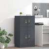 Storage Cabinet Anthracite 60 X 40 X 40 Cm Steel
