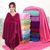 Large Size Massage Beach Bathrobe, Soft Beauty Salon, Steamed Bed Sheet, Adult Bath Towel