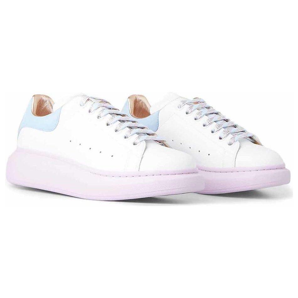Alexander Mcqueen Oversized Sneaker 'White Blue Lilac' Women's 553770WIAF99554