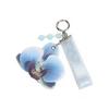 Colorful Flower Keychain Beads Bag Pendant Fashion Butterfly Orchid Pendant  Gift