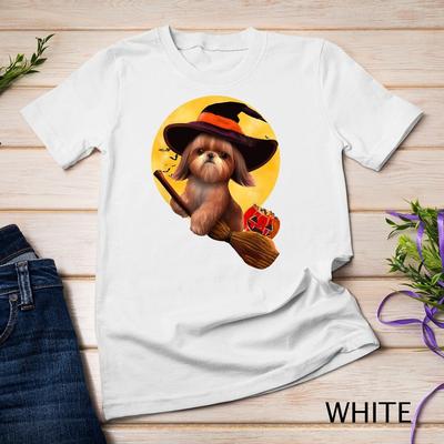 Shih Tzu Halloween Kostuum Shirt Mannen Vrouwen Jongens Meisjes Hond Unisex T-shirt
