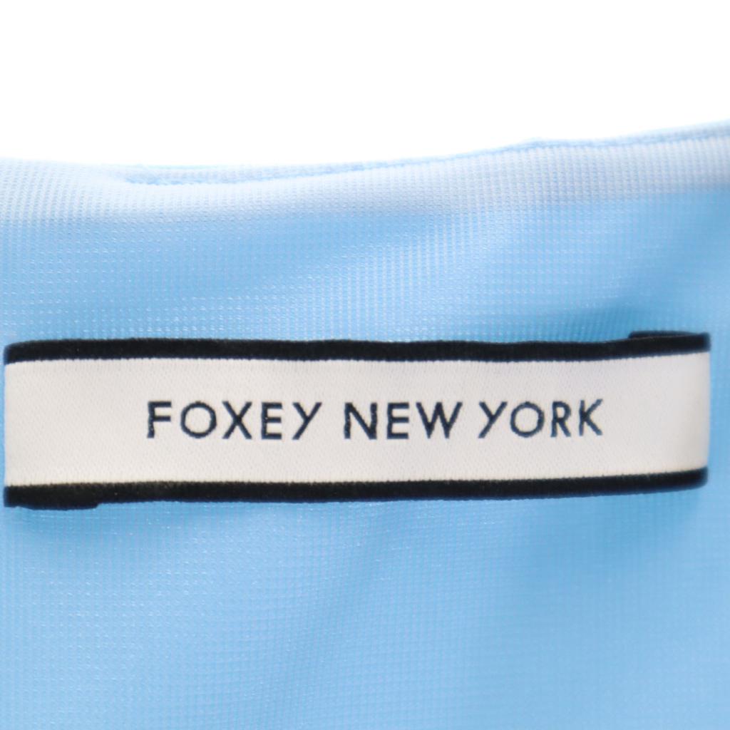 FOXEY NEW YORK made in Japan No sleeve one piece 40 light blue Women Used