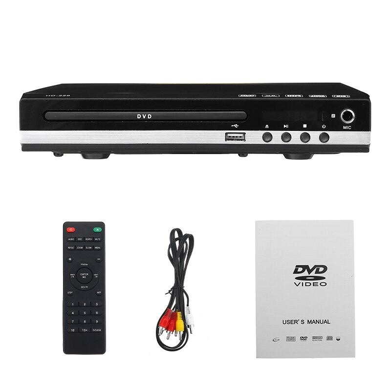 1080P DVD VCD Player Small Integrated Household High-definition DVD player Portable CD Disc Video Player