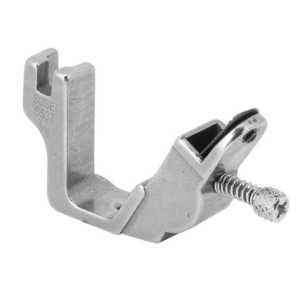6pcs S537 Elastic Presser Foot All Steel Professional Shirring Presser Foot Heavy Duty Sewing Machine Accessory