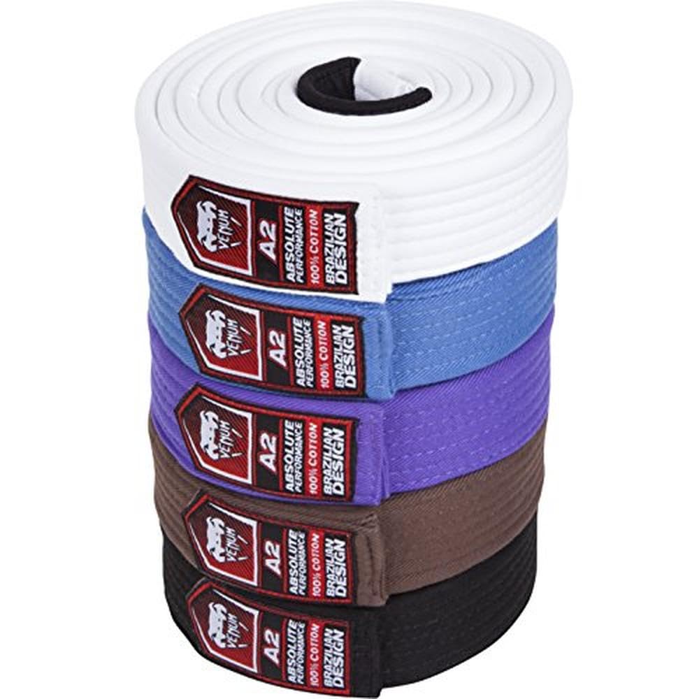 VENUM Brazilian BJJ Belt Jiu-Jitsu (Purple) (A3)