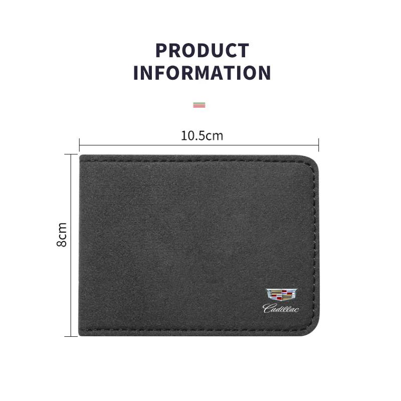 Auto Führerschein Hülle Auto Fahrdokumente Etui Kreditkartenhalter Für Cadillac SRX ATS XTS CT4 CT5 CT6 XT4 XT5 XT6