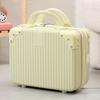 14 Zoll Mini Reisekoffer Kosmetikbox Handgepäck Organizer Make-up-Koffer Kleine Passwortbox Boarding Case für Frauen Mädchen