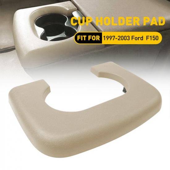 Fits Ford F150 1997-03 Center Console Cup Pad Holder Replacement Beige
