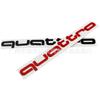 Car Rear Trunk Badge Sticker For f2 Quatrro Q5 Q3 Q2 S3 S5 S6 RS3 RS4 RS5 B6 B5 B2 B7 TT TTS Badge Emblems Auto Accessories