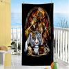African Style Beach Towel Quick-Dry Soft Microfiber Comfortable Lightweight Perfect for Traveling Yoga Camping and Swimming