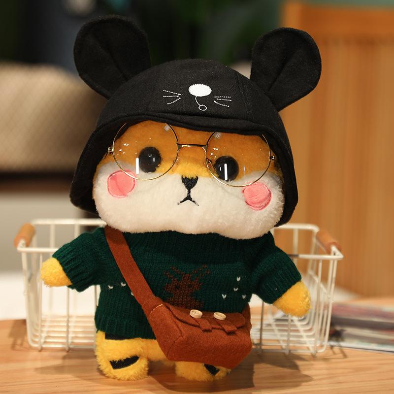 Tiger Year Mascot Doll Tiger Doll Plush Toy Small New Year Gift Doll Cute Girl